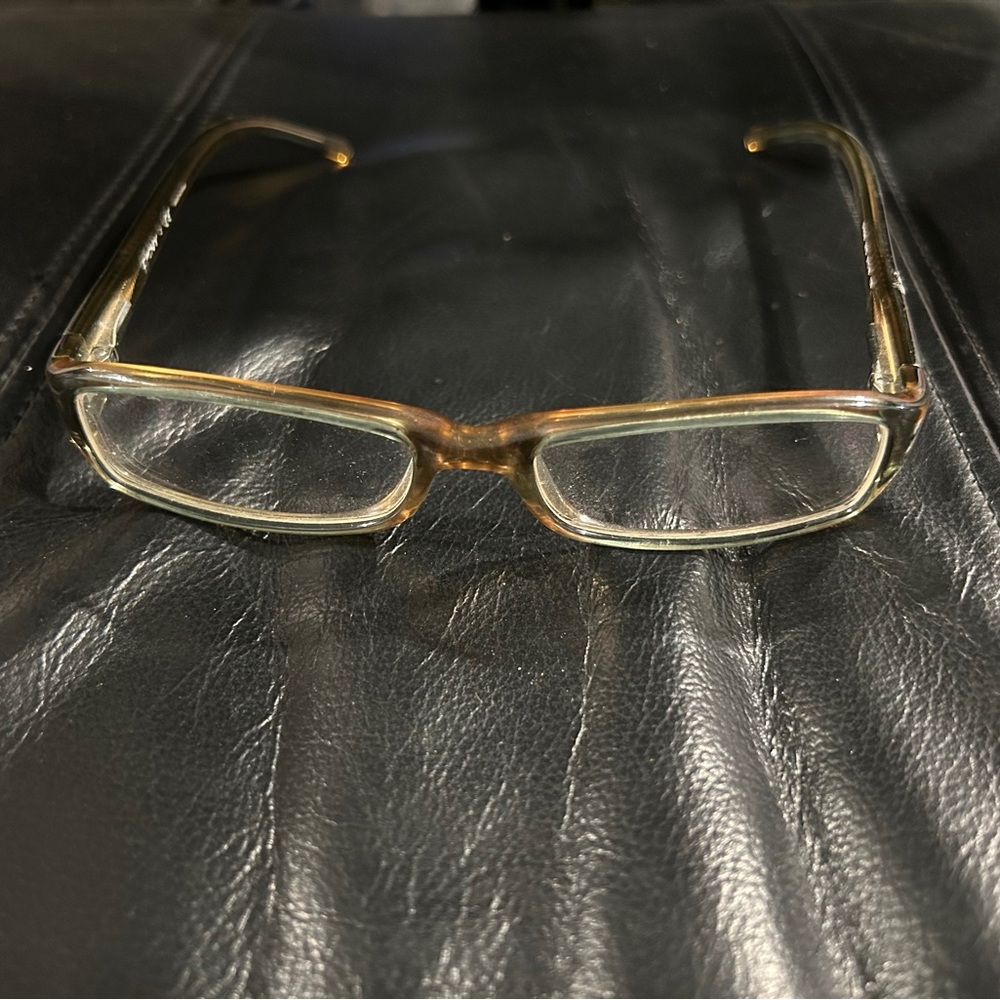 Dkny Transparent Rectangular Glasses Frame Only - image 8